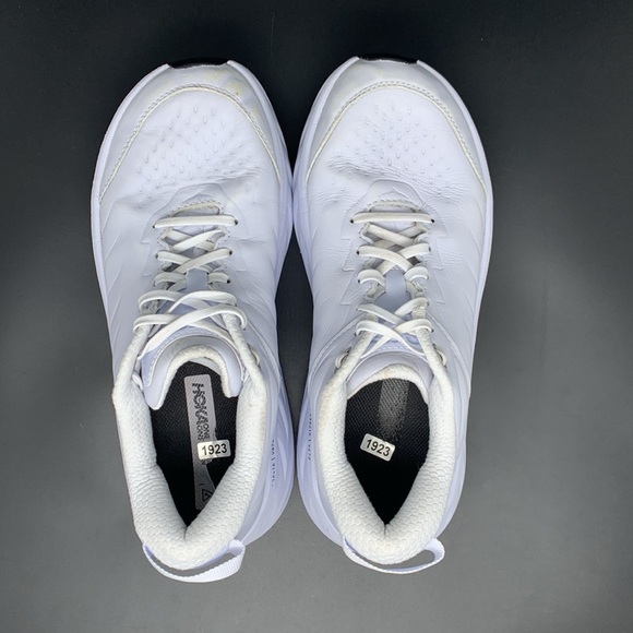 Hoka One Bondi SR White Walking / Running Shoes Women's Sz 11 - Picture 4 of 10